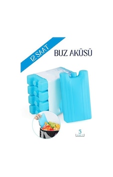 Buz Aküsü Buz Kasedi 5 Adet Mavi Buz Aküsü Buz Kasedi 5 Adet Mavi