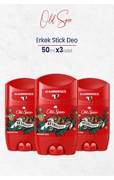 Old Spice Bearglove Erkek Stick Deodorant 3 x 50 ML Old Spice Bearglove Erkek Stick Deodorant 3 x 50 ML