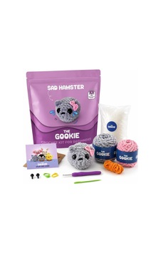 Hamster Amigurumi Tığ Kiti Örgü Seti Diğer Hamster Amigurumi Tığ Kiti Örgü Seti Diğer