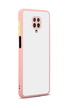 Xiaomi Redmi Note 9s Kılıf Zore Hux Kapak Pembe Xiaomi Redmi Note 9s Kılıf Zore Hux Kapak Pembe