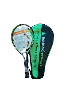 HATTRICK ATS21 JUNIOR TENİS RAKETİ 21 INCH 205GR YEŞİL SİYAH HATTRICK ATS21 JUNIOR TENİS RAKETİ 21 INCH 205GR YEŞİL SİYAH