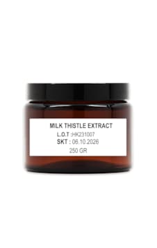 Milk Thistle Extract 250 Gr Deve Dikeni Eki Milk Thistle Extract 250 Gr Deve Dikeni Eki