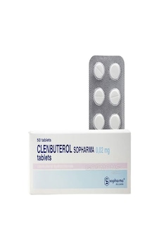 Sopharma Clenbuterol 20mcg 50 Tablet 0.02mg Aromasız Sopharma Clenbuterol 20mcg 50 Tablet 0.02mg Aromasız