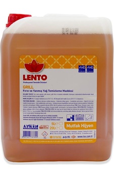 Lento Grill Fırın ve Yanmış Yağ Temizleyici 5 KG