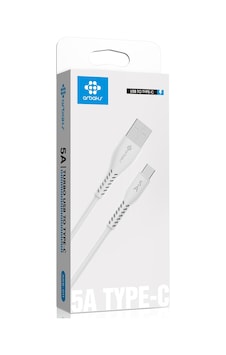 Erdo Ticaret Type-c 5a Usb Şarj Kablosu Arb-011 Erdotıca Standart
