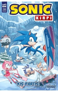 Kirpi Sonic: Kış Partisi Ciltli Presstij Kitap