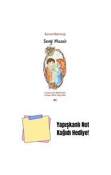 Sevgi Masalı Büyük Boy + Yapışkanlı Not Kağıdı Sevgi Masalı Büyük Boy + Yapışkanlı Not Kağıdı