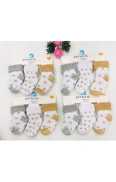 Defne Baby 3-4 Yaş 3 Çift Havlu Pamuklu Kaydırmaz Taban Kışlık Erkek Çocuk Ve Bebek Soket Çorap-598 Gri Defne Baby 3-4 Yaş 3 Çift Havlu Pamuklu Kaydırmaz Taban Kışlık Erkek Çocuk Ve Bebek Soket Çorap-598 Gri