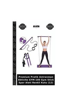 Premium Pratik Antrenman Aktivite Gym-100 Gym Stick Spor Aleti Renkli Kutu 12 Premium Pratik Antrenman Aktivite Gym-100 Gym Stick Spor Aleti Renkli Kutu 12