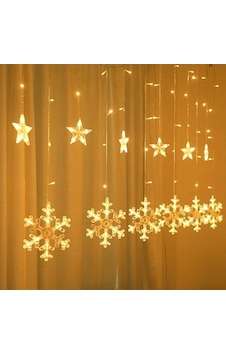 Gün Işığı - Kar Tane 3mt - Fişli Eklemeli - Fonksiyonlu Lux Sarkıt Perde Led - Dekor Lamba 5639 . Gün Işığı - Kar Tane 3mt - Fişli Eklemeli - Fonksiyonlu Lux Sarkıt Perde Led - Dekor Lamba 5639 .