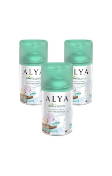 Alya Nature's Scents Cool Linen Oda Kokusu Yedek Makine Spreyi 3 x 250 ML Alya Nature's Scents Cool Linen Oda Kokusu Yedek Makine Spreyi 3 x 250 ML