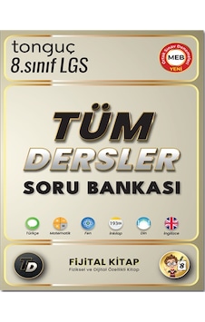 Tonguç Akademi 8. Sınıf Tüm Dersler Soru Bankası Tonguç Akademi 8. Sınıf Tüm Dersler Soru Bankası