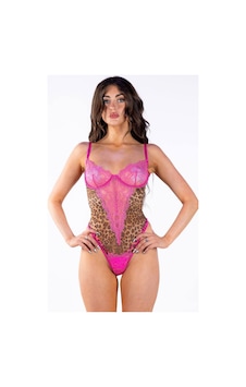 Bikini Mayokini Dünyası Abriana Bodysuit - Pembe Bikini Mayokini Dünyası Abriana Bodysuit - Pembe