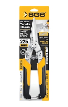 Sgs Çok Amaçlı Teneke Makası Sivri 225 Mm Sgs2095 Sgs Çok Amaçlı Teneke Makası Sivri 225 Mm Sgs2095