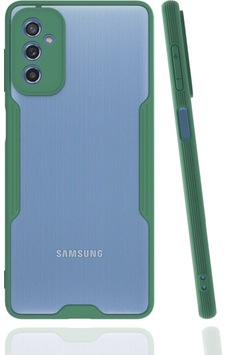 Newface Samsung Galaxy Uyumlu M52 5g Kılıf Platin Silikon Semeglbl - 52 - Yeşil