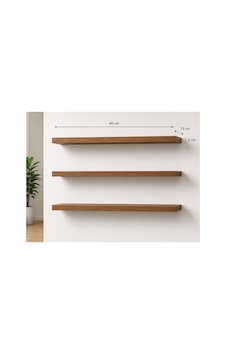 Duvar Rafı Uçan Raf Ölçü. 60x15 3lü. Koyu Renkli Sunta Lam 1.8 Mm. Gizli Raf Tutucular Dahil Delikleri Delinmiş Olarak. Kahverengi - 927581800 Kahverengi Duvar Rafı Uçan Raf Ölçü. 60x15 3lü. Koyu Renkli Sunta Lam 1.8 Mm. Gizli Raf Tutucular Dahil Delikleri Delinmiş Olarak. Kahverengi - 927581800 Kahverengi
