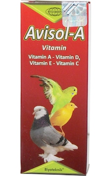 Biyoteknik Avisol-A Kuş Vitamin Biyoteknik Avisol-A Kuş Vitamin