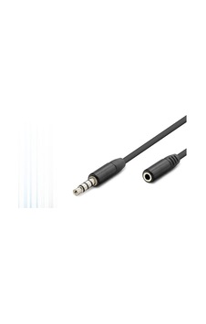 3.5 Mm Trrs Aux Uzatma Kablosu 3 M - Siyah Hdx1011 Evimdeyokyok 3.5 Mm Trrs Aux Uzatma Kablosu 3 M - Siyah Hdx1011 Evimdeyokyok