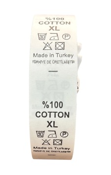 Xl Yıkama Talimatlı Beden Etiketi 1 Xl Yıkama Talimatlı Beden Etiketi 1