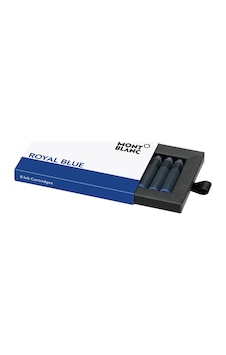 Montblanc Mürekkep Kartuşları Royal Blue 128198 Montblanc Mürekkep Kartuşları Royal Blue 128198