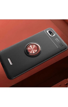 Xiaomi Redmi 6a Kılıf Zore Ravel Silikon Kapak Siyah-Rose Gold
