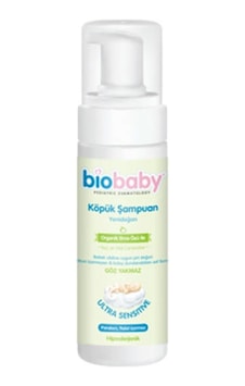 Biobaby Yenidoğan Köpük Şampuan 150 ML Biobaby Yenidoğan Köpük Şampuan 150 ML