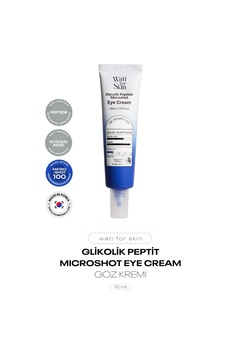 Glikolik Asit İçeren Mikro Spikül İğneli Göz Kremi Wati For Skin Microshot Eye Cream 30 Ml Glikolik Asit İçeren Mikro Spikül İğneli Göz Kremi Wati For Skin Microshot Eye Cream 30 Ml