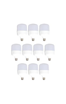 Keat Atlantis 40w Led Torch Ampül E27 Duylu- Beyaz Işık- 10lu Pak