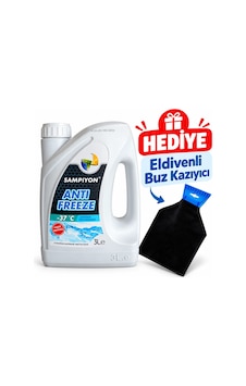 Şampiyon Süper Antifriz -37 C Mavi Antifriz 3 Lt. - Eldivenli Buz Kazıyıcı Hediyeli Şampiyon Süper Antifriz -37 C Mavi Antifriz 3 Lt. - Eldivenli Buz Kazıyıcı Hediyeli