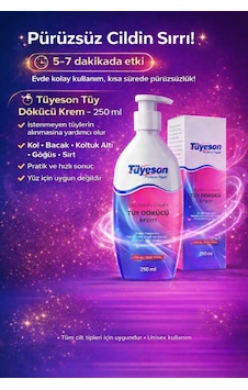 Tüyeson Tüy Dökücü Krem 250 ML