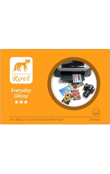Rovi Everyday Parlak Fotoğraf Kağıdı 200Gsm 50Yp A4 Rovi Everyday Parlak Fotoğraf Kağıdı 200Gsm 50Yp A4