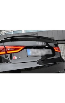 Audi A3 Uyumlu Oem Stil 2015+ Boyalı Spoiler Parça