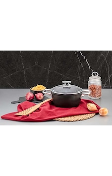 Evimsaray Arte Dıamond Granit Derin Tencere 24 Cm Evimsaray Arte Dıamond Granit Derin Tencere 24 Cm