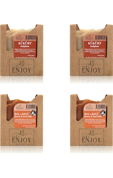 Suds Enjoy Doğal Kükürt Sabun 100 G 2'li + Bal ve Keçi Sütlü Sabun 100 G 2'li Suds Enjoy Doğal Kükürt Sabun 100 G 2'li + Bal ve Keçi Sütlü Sabun 100 G 2'li