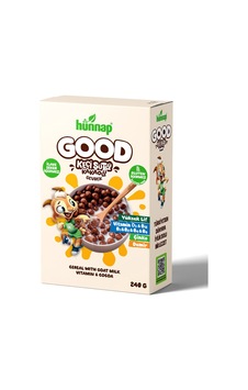 5 Adet Hünnap Good Keçi Sütlü Kakaolu Glütensiz Gevrek 240 G 5 Adet Hünnap Good Keçi Sütlü Kakaolu Glütensiz Gevrek 240 G