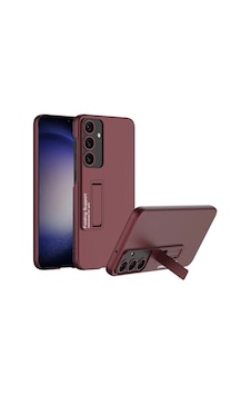 Samsung Uyumlu Galaxy S24 Plus Kılıf Zore Standlı Ays Kapak Mürdüm Samsung Uyumlu Galaxy S24 Plus Kılıf Zore Standlı Ays Kapak Mürdüm
