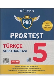 5.sınıf Türkçe Pro Test Soru Bankası Yeni Müfredat