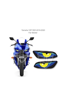 Yamaha Yzf R25 2019-2020 Kızgın Göz Sarı Yeşil Mavi Stiker Far Gö Yamaha Yzf R25 2019-2020 Kızgın Göz Sarı Yeşil Mavi Stiker Far Gö