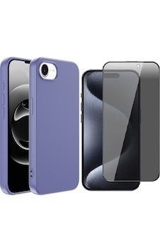 Vendas Apple iPhone Uyumlu 16e Kılıf Zore Mara Lansman Kapak + Hayalet Ekran Koruyucu Lila Vendas Apple iPhone Uyumlu 16e Kılıf Zore Mara Lansman Kapak + Hayalet Ekran Koruyucu Lila