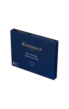 Waterman Dolma Kalem Kartuşu Mavi/siyah 8 Li Mavi - Siyah Waterman Dolma Kalem Kartuşu Mavi/siyah 8 Li Mavi - Siyah