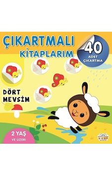 Çıkartmalı Kitaplarım-dört Mevsim Çıkartmalı Kitaplarım-dört Mevsim