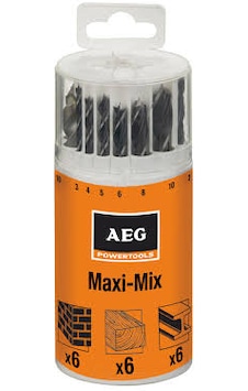 Aeg Multi Maxi-mix 18 Parça Ahşap-beton-metal Delme Uç Seti Aeg Multi Maxi-mix 18 Parça Ahşap-beton-metal Delme Uç Seti