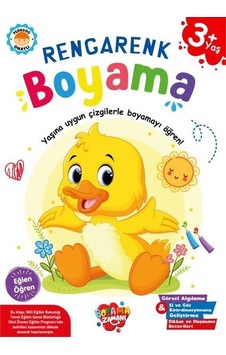 Rengarenk Boyama 3+ Yaş- Boyama Zamanı Yayınları Rengarenk Boyama 3+ Yaş- Boyama Zamanı Yayınları