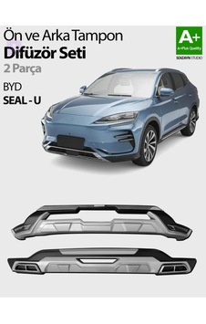 Byd Seal Araca Özel Ön Arka Difuzör 2024 2025 2026 Siyah Byd Seal Araca Özel Ön Arka Difuzör 2024 2025 2026 Siyah