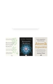 Kendınle Savasma Sanatı + Rezonans Kanunu + Atomık Alıskanlıklar 3 Set Kendınle Savasma Sanatı + Rezonans Kanunu + Atomık Alıskanlıklar 3 Set