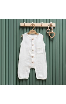 Tiffany Baby & Kids Tiffany Baby Müslin Theme Uzun Atlet Tulum 26024 Ekru Tiffany Baby & Kids Tiffany Baby Müslin Theme Uzun Atlet Tulum 26024 Ekru