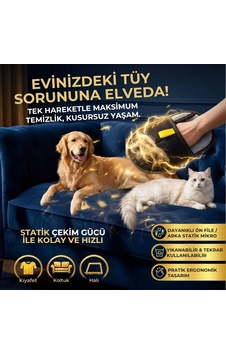 Evcil Hayvan Tüy Temizleme Eldiveni, Statik Mikro Tüy Toplayıcı Kedi Köpek Tüyü İçin Koltuk, Halı Ve Kıyafet Temizleme Eldiveni 5580 Evcil Hayvan Tüy Temizleme Eldiveni, Statik Mikro Tüy Toplayıcı Kedi Köpek Tüyü İçin Koltuk, Halı Ve Kıyafet Temizleme Eldiveni 5580