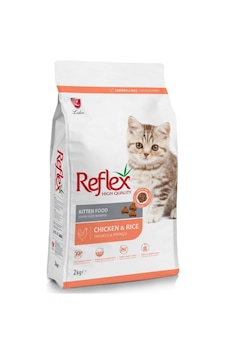 Reflex Kitten Tavuklu Pirinçli Yavru Kedi Maması 2 x 2 KG Reflex Kitten Tavuklu Pirinçli Yavru Kedi Maması 2 x 2 KG