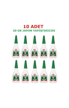 10 Adet Somafix 20 Gr Süper Şok Hızlı Japon Yapıştırıcı 10 Adet Somafix 20 Gr Süper Şok Hızlı Japon Yapıştırıcı