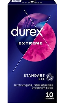Durex Extreme 10 Adet Prezervatif Durex Extreme 10 Adet Prezervatif